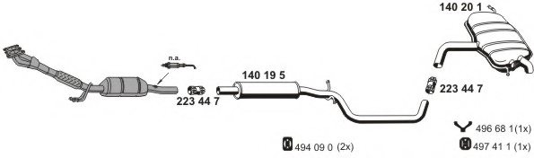 ERNST 071568 Exhaust System